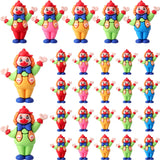 Soulchen 25 Pcs Tiny Clown Figurines Clown Figurines Statues Funny
