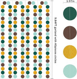 Sage-Green Gold Brown Party Decorations - 52FT Paper Streamers Gender