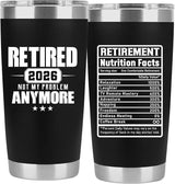 Retirement Gifts for Men 2026 - Retired Not My Problem Anymore -