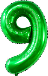 KatchOn, Giant Dark Green Number 9 Balloon - 40 Inch | | Foil 9