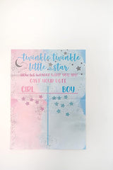 Rool Baby Gender Reveal Ideas Party Supplies Pack Cast your Vote