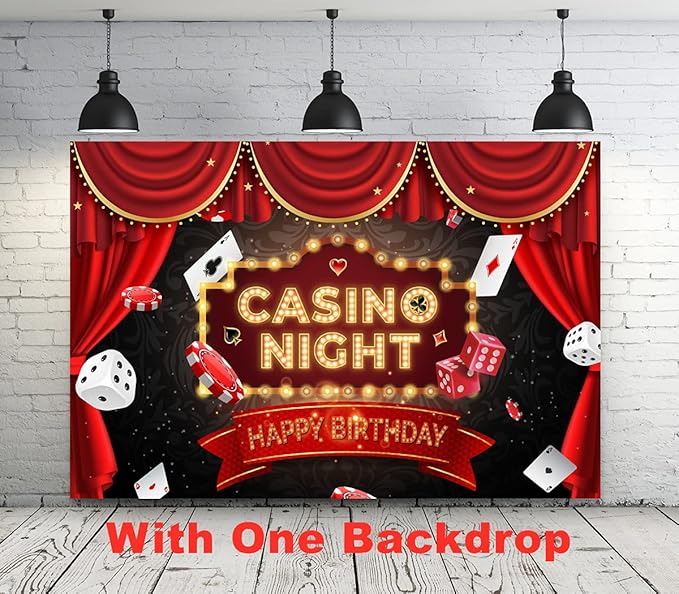 Casino Theme Party Decoration Las Vegas Birthday Party Casino