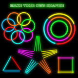 JICUICUI Glow Sticks Bulk Party Pack- Ultra Bright 500PRO Glow in the