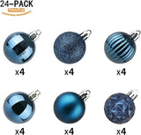 XmasExp 24ct Christmas Ball Ornaments Shatterproof Christmas #5