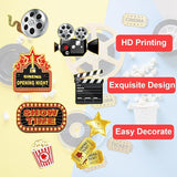 Movie Night Party Decorations 60 Pcs Kit Now Showing Banner Hanging