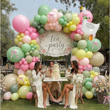 One Silly Goose Balloon Arch with Bow and Goose Balloon, Double