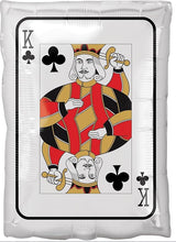 Casino Night Party Poker Chips and Playing Cards Ace King Balloon