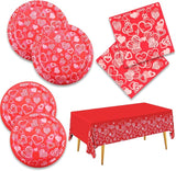 Valentine's Party Supplies Hot Heart Love Disposable Paper Plates