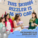 Fulmoon Pre Strung This Skibidi Rizzler Is 16 No Cap Glitter Banner #3