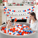 DIY Giant Friendship Bracelet Birthday Garland Kit with Letters Ball