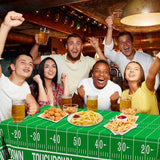 QZYL Football Party Decorations - 2PCS Touchdown Tablecloths,