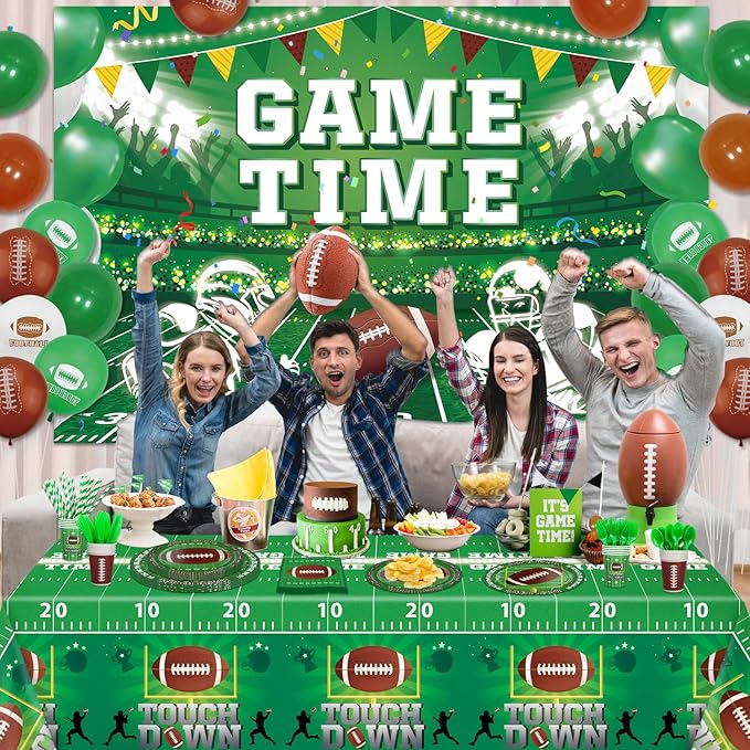 200 Pack Football Birthday Party Decorations Football Party Supplies
