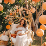 ZAIBIANHAO Little Cutie Banner - Citrus Themed Baby Shower
