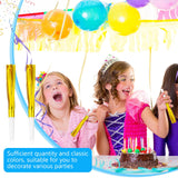 LCPQMZGH 24 Pcs Party Blowers, New Years Eve Noise Makers, Gold Noise