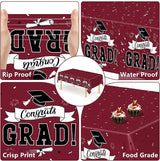 QZYL 2 PCS Graduation Decorations 2026, 108" X 54" Maroon Graduation