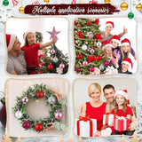 RoundFunny 25 Pcs Mini Valentine's Balls Ornaments Set Valentine's