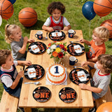 96Pcs Basketball 1st Birthday Party Supplies My Rookie Year First