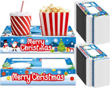 50Pcs Christmas Party Supplies Movie Night Paper Snacks Boxes