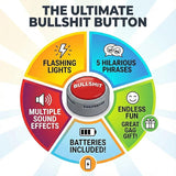 Bullshit Button – The Official Hilarious BS Button with Sound Effects