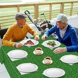 Qyeahkj Golf Party Supplies Serves 24 Golf Ball Party Paper Plates