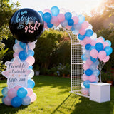 Gender Reveal Balloons 100 Pcs 12 Inch Pink and Blue Balloons for