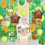Jungle Safari Birthday Decorations Safari Theme Party Supplies with