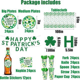 St Patricks Day Plates and Napkins St Patricks Day Decorations Party