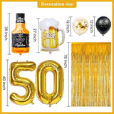 50th Birthday Decorations Cheers to 50 Years Party Decorations for