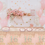 16th Birthday Party Decorations for Girls Rose Gold Birthday