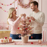 Valery Madelyn 16Pcs Valentine's Day Heart Shaped Ornaments Gift