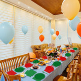 50 Guests Christmas Party Supplies Red and Green Plates and Napkins