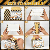 DjinnGlory 36 Pack Cute Construction Party Favor Treat Boxes Small