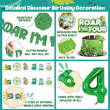 Roar Im 4 Dinosaur Party Decorations Boy Dinosaur 4th Birthday