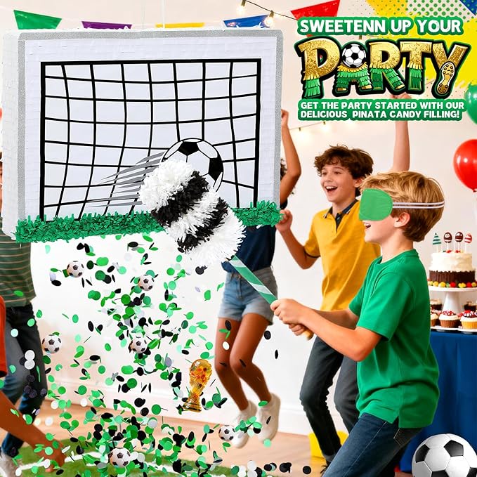 Large Soccer Ball Piñata Soccer Party decoration Pinata with