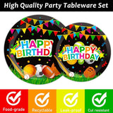 Sports Party Plates Napkins Sports Happy Birthday Party Tableware