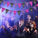 5 Pcs Wednesday Birthday Party Decorations Halloween Spider Web