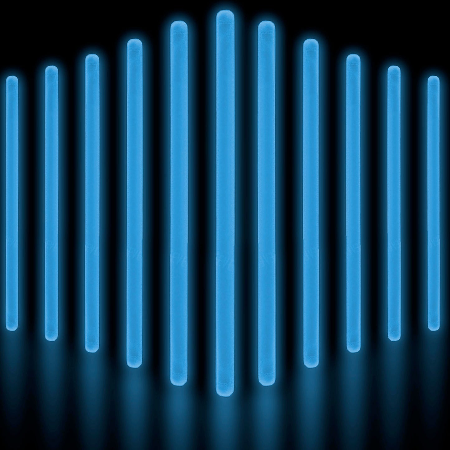 Glow Fever Glow Sticks Bulk Party Pack - 10" Large Glow Sticks - Neon