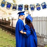 pinkblume Graduation Party Decorations Navy Blue and Gold Grad Photo
