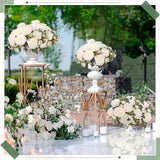 8 Bundles Artificial Peonies Flowers Boho Faux Flowers Arrangements