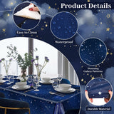 Kochorie 100 Ft X 54 Inch Space Galaxy Tablecloth Roll with Cutter Box
