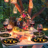 96 Pcs VIP Party Decoration Tableware 350 GSM Disposable Movie Night
