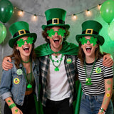 42 Pack St Patrick's Day Accessories Party Favor Set Green Shamrock