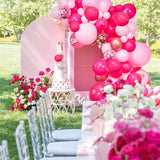 147pcs Pink Balloon Garland Arch Kit for Girls Birthday Party