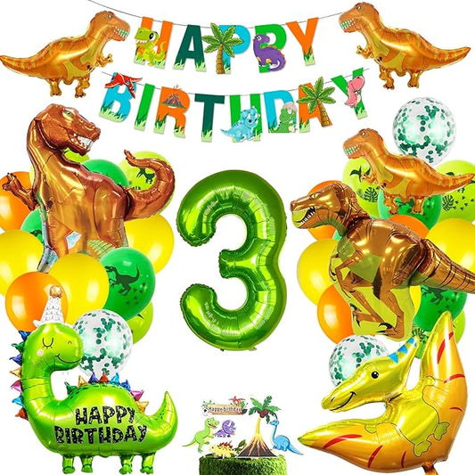 Dinosaur Birthday Party Supplies for Boys and Girls Decorations