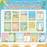 24 Pack Summer Mini Activity Books for Kids Beach Luau Party Favors