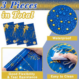 Tudomro 3 Pcs Happy Birthday Tablecloths Happy Birthday Party