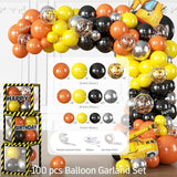 287Pcs Construction Birthday Party Supplies 25 Construction Theme