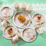 Boho Bridal Shower Decorations 168Pcs Bridal Shower Plates and