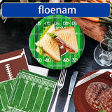 Football Party Decorations Football Party Supplies Set with Plates