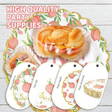 96Pcs One Sweet Peach Birthday Party Decorations Peach 1st Birthday